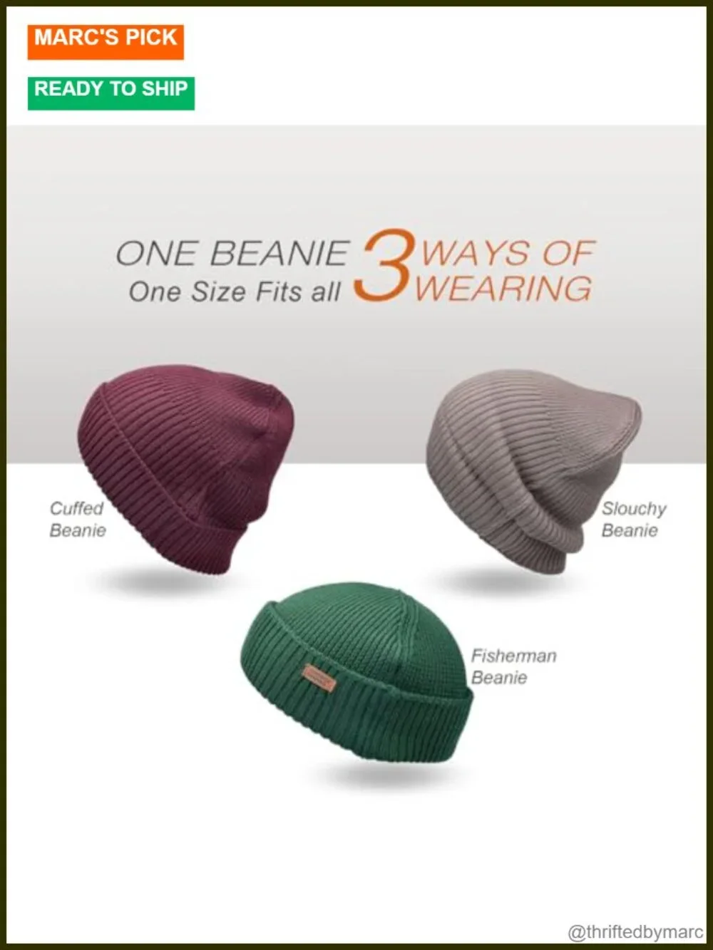 Merino Wool Fisherman Beanie Knit Cuff Trawler Cap Winter Daily Hat Unisex